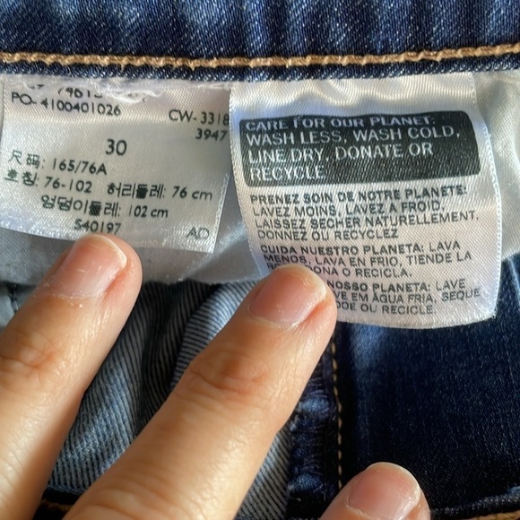 LEVIs 721 high rise skinny / 30 / vintage wash - Picture 10 of 11